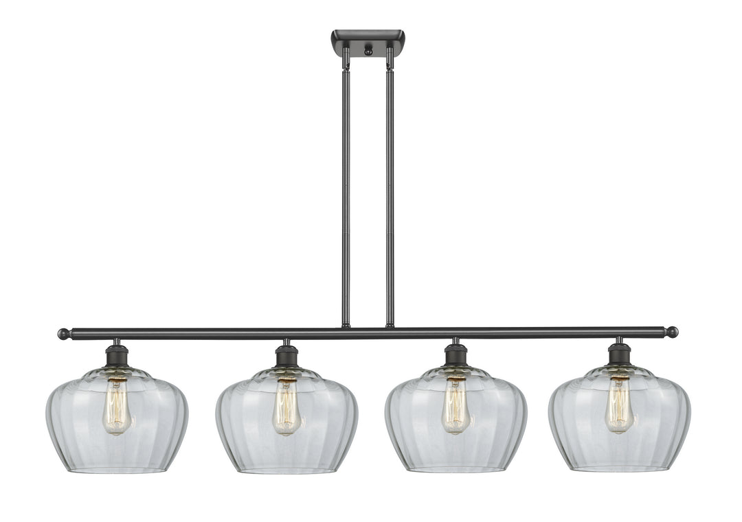 Innovations Large Fenton 516-4I-OB-G92L Pendant Light - Oil Rubbed Bronze
