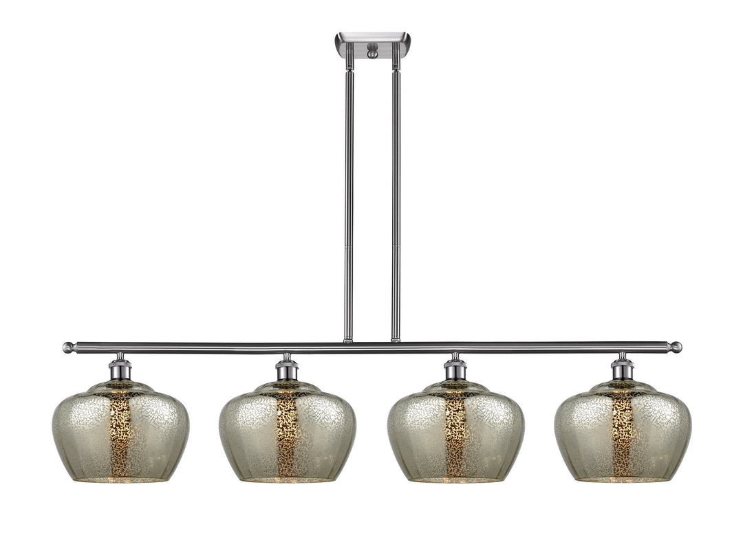 Innovations Large Fenton 516-4I-SN-G96L Pendant Light - Brushed Satin Nickel