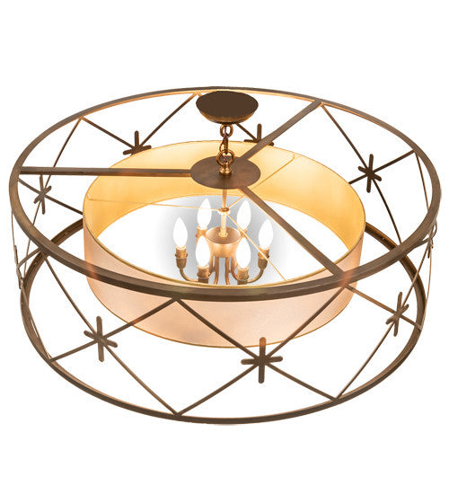 2nd Avenue Penelope 211495-3 Chandelier Light - Antique Copper