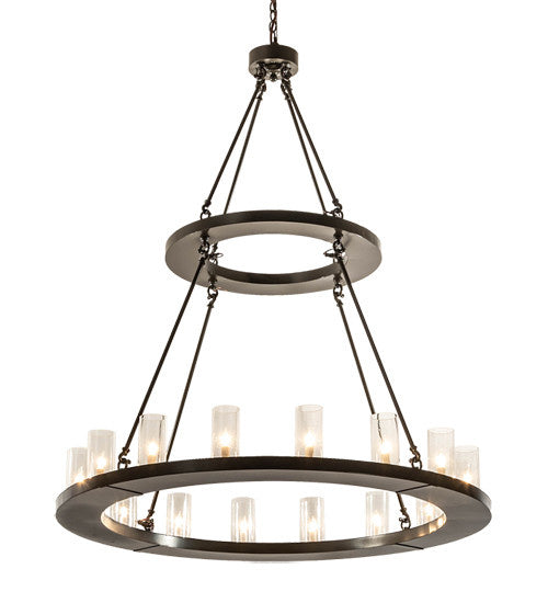 2nd Avenue Loxley 54211-2 Chandelier Light - Timeless Bronze