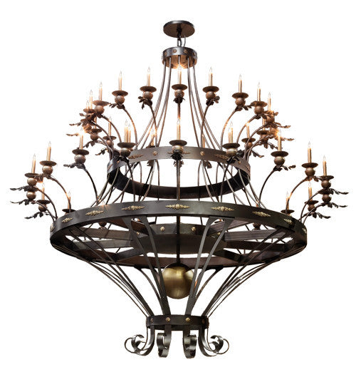 2nd Avenue Chloe 66965-2 Chandelier Light - Exterior Oil Rubbed Bronze