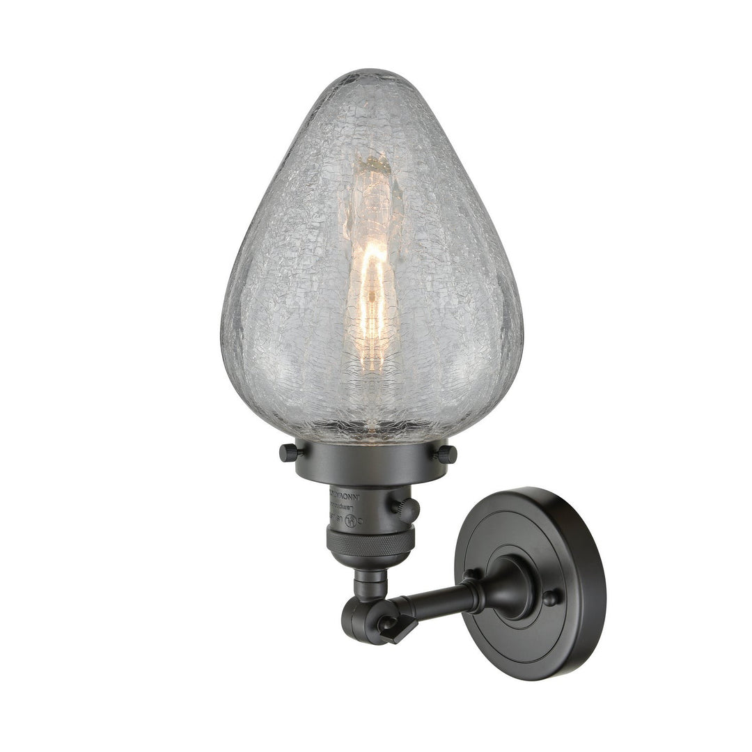 Innovations Franklin Restoration 203SW-OB-G165 Wall Sconce Light - Oil Rubbed Bronze