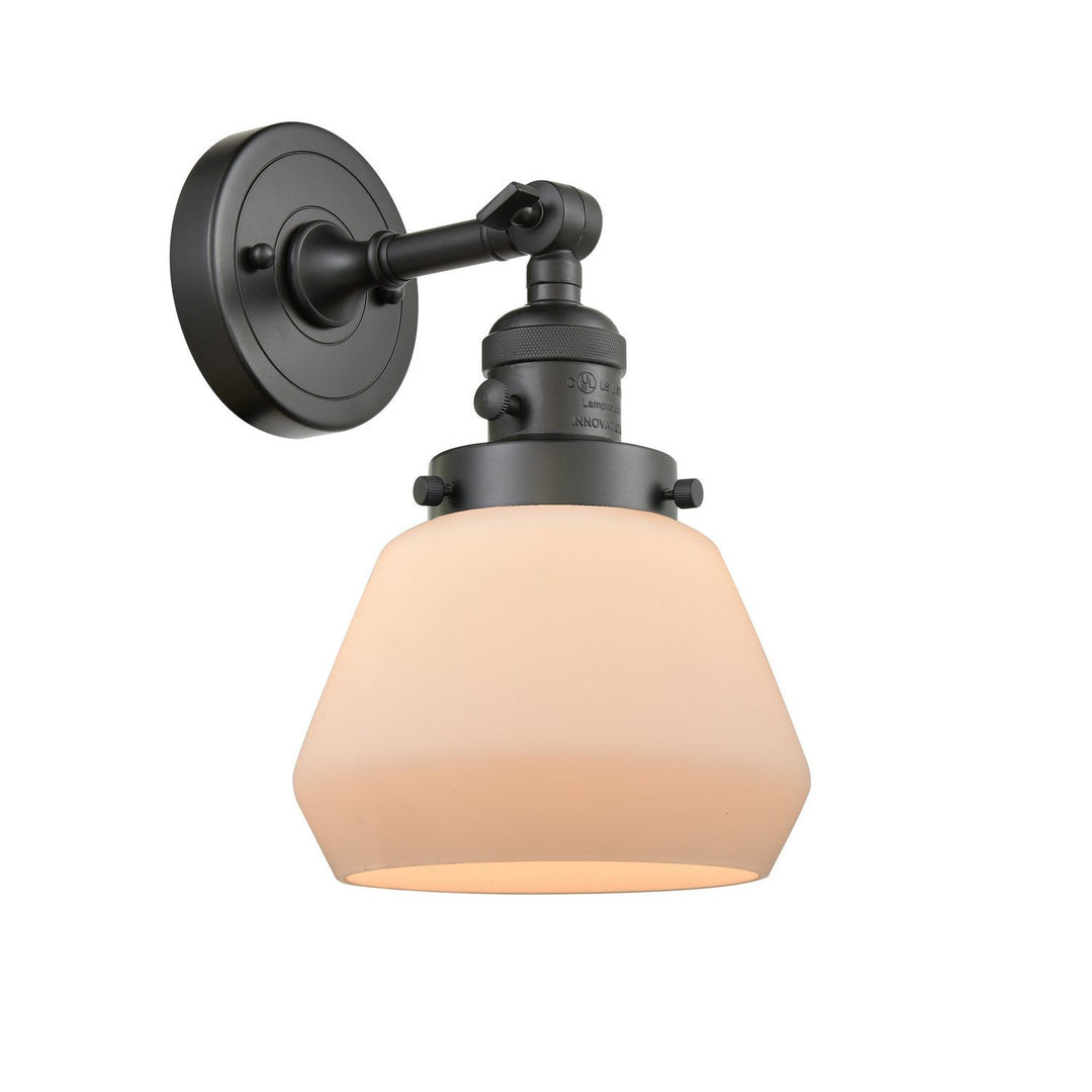 Innovations Franklin Restoration 203SW-OB-G171-LED Wall Sconce Light - Oil Rubbed Bronze