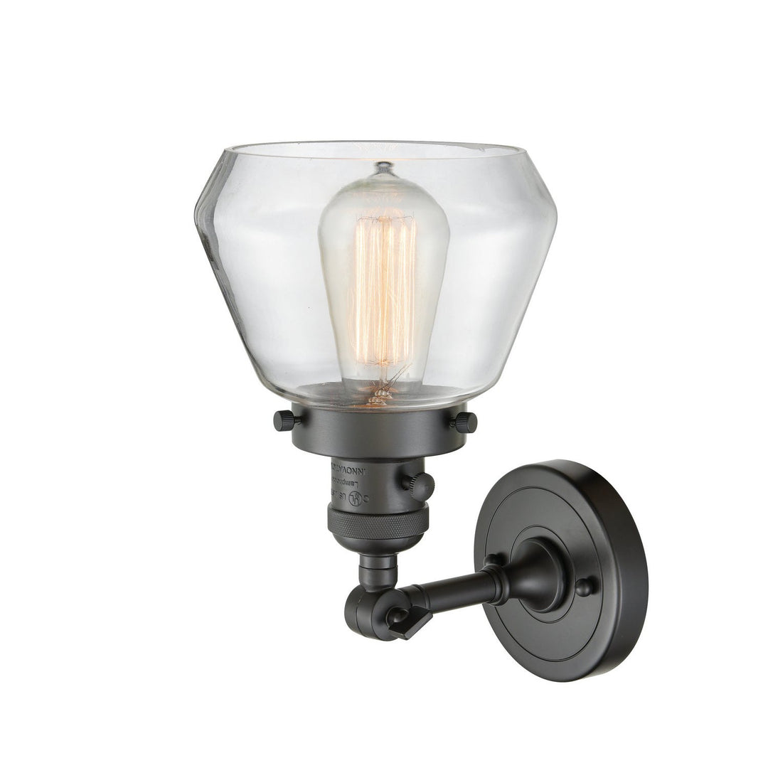Innovations Franklin Restoration 203SW-OB-G172 Wall Sconce Light - Oil Rubbed Bronze