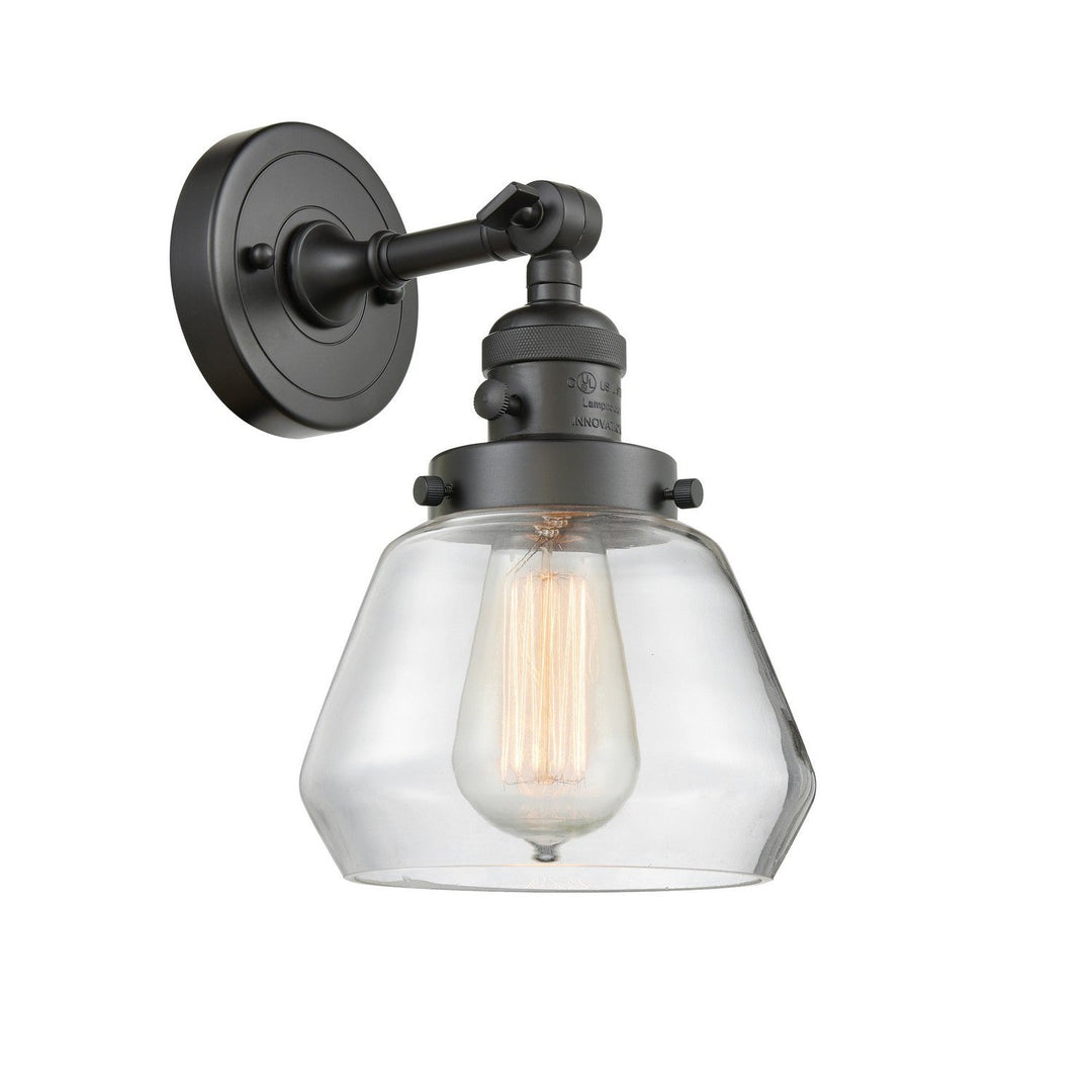 Innovations Franklin Restoration 203SW-OB-G172-LED Wall Sconce Light - Oil Rubbed Bronze
