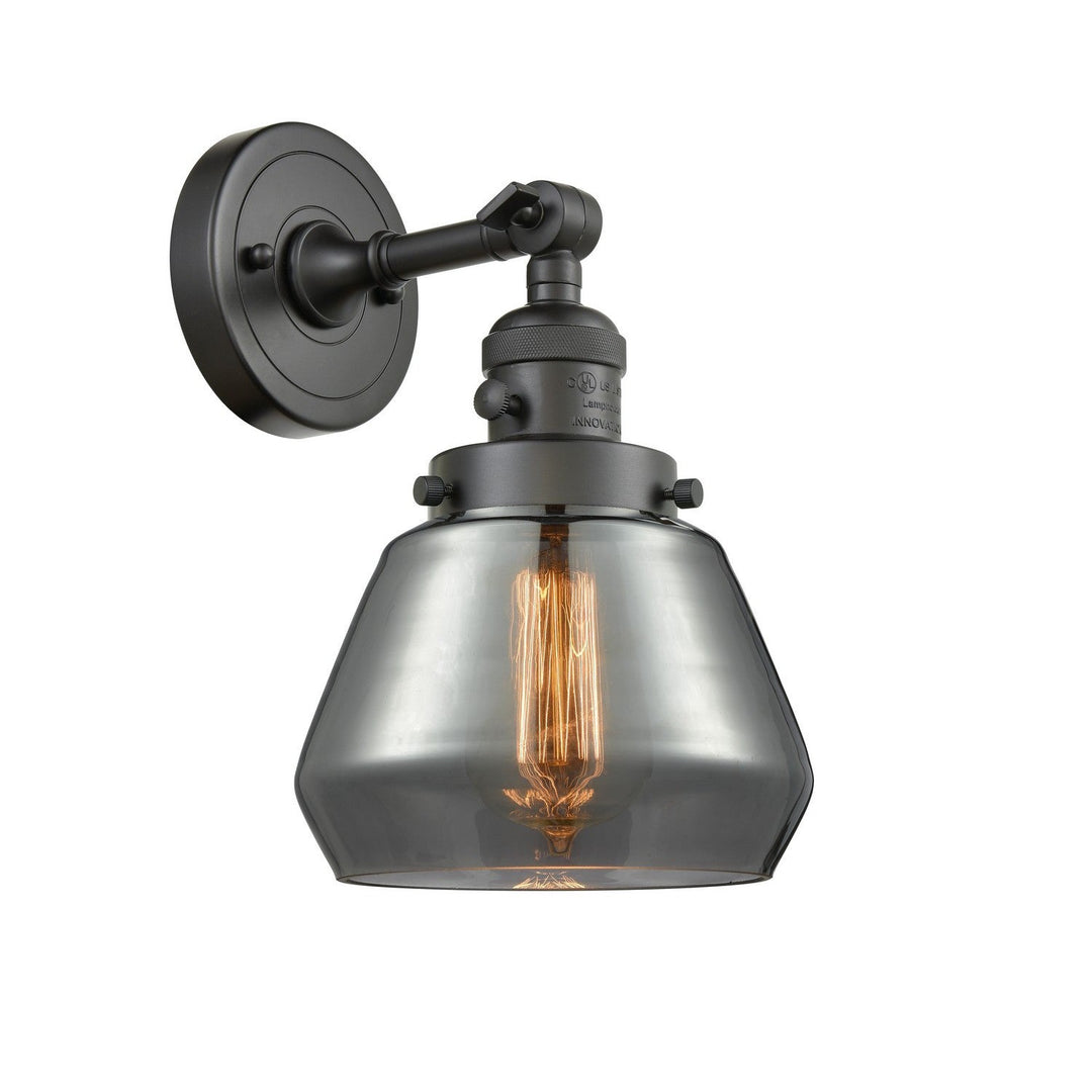 Innovations Franklin Restoration 203SW-OB-G173-LED Wall Sconce Light - Oil Rubbed Bronze