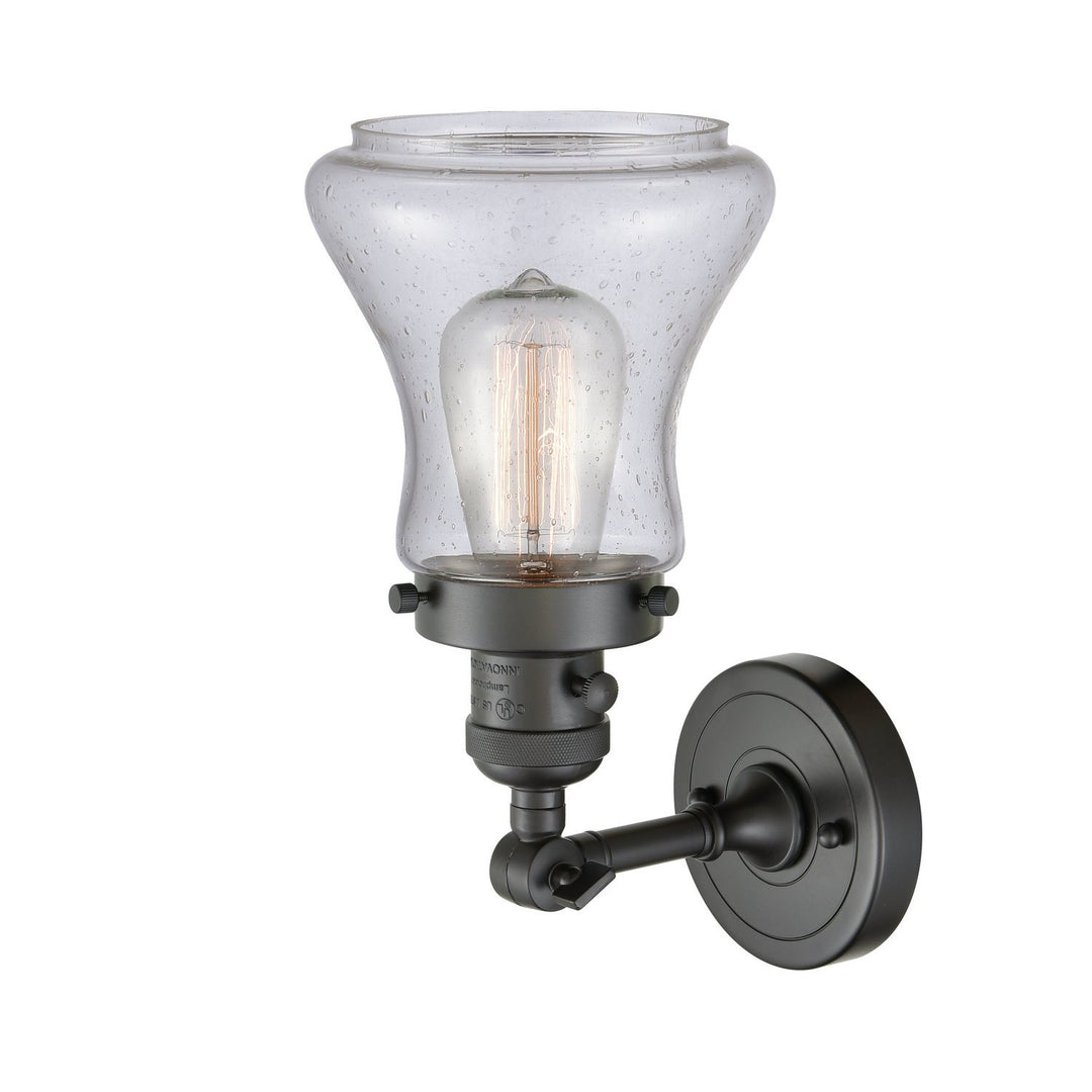 Innovations Franklin Restoration 203SW-OB-G194 Wall Sconce Light - Oil Rubbed Bronze