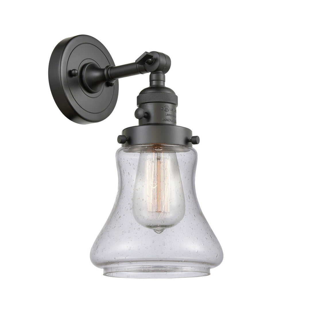 Innovations Franklin Restoration 203SW-OB-G194-LED Wall Sconce Light - Oil Rubbed Bronze