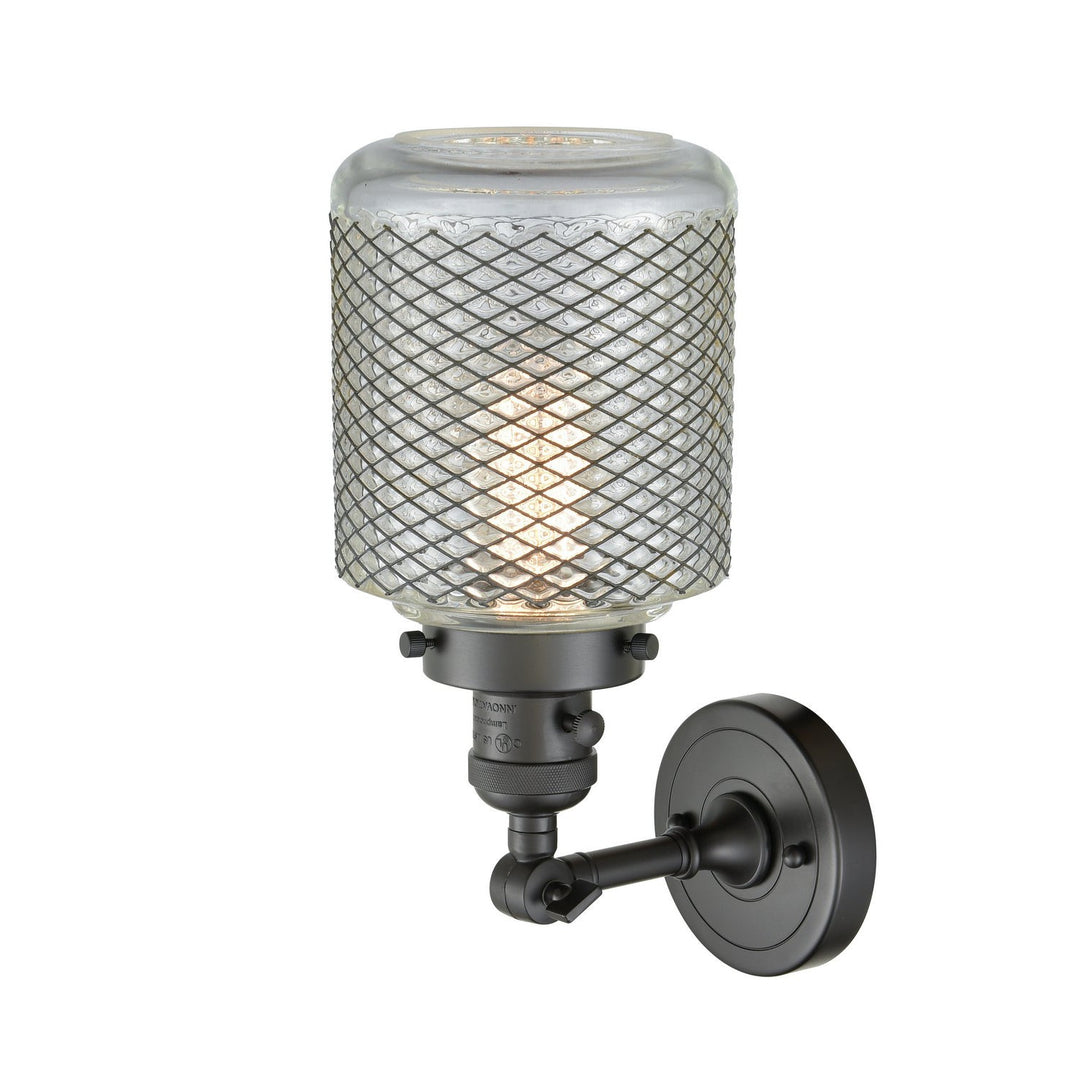 Innovations Franklin Restoration 203SW-OB-G262 Wall Sconce Light - Oil Rubbed Bronze