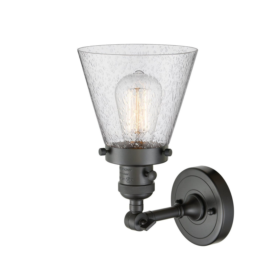 Innovations Franklin Restoration 203SW-OB-G64 Wall Sconce Light - Oil Rubbed Bronze