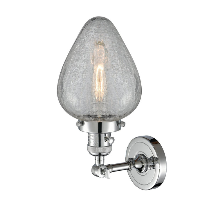 Innovations Franklin Restoration 203SW-PC-G165 Wall Sconce Light - Polished Chrome