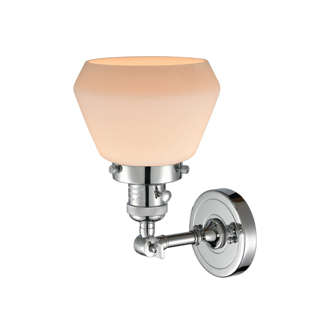 Innovations Franklin Restoration 203SW-PC-G171 Wall Sconce Light - Polished Chrome