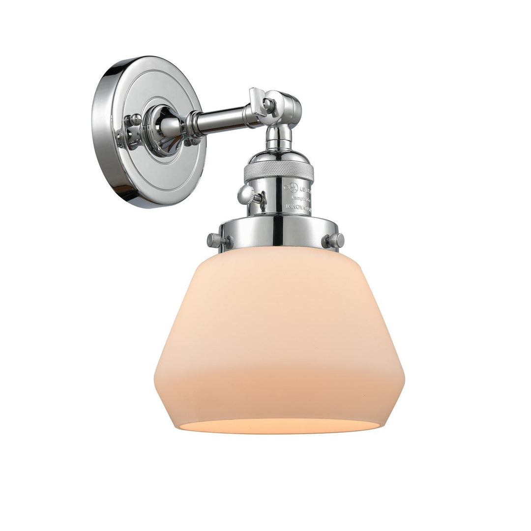 Innovations Franklin Restoration 203SW-PC-G171-LED Wall Sconce Light - Polished Chrome