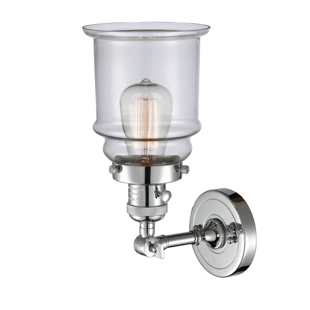 Innovations Franklin Restoration 203SW-PC-G182 Wall Sconce Light - Polished Chrome