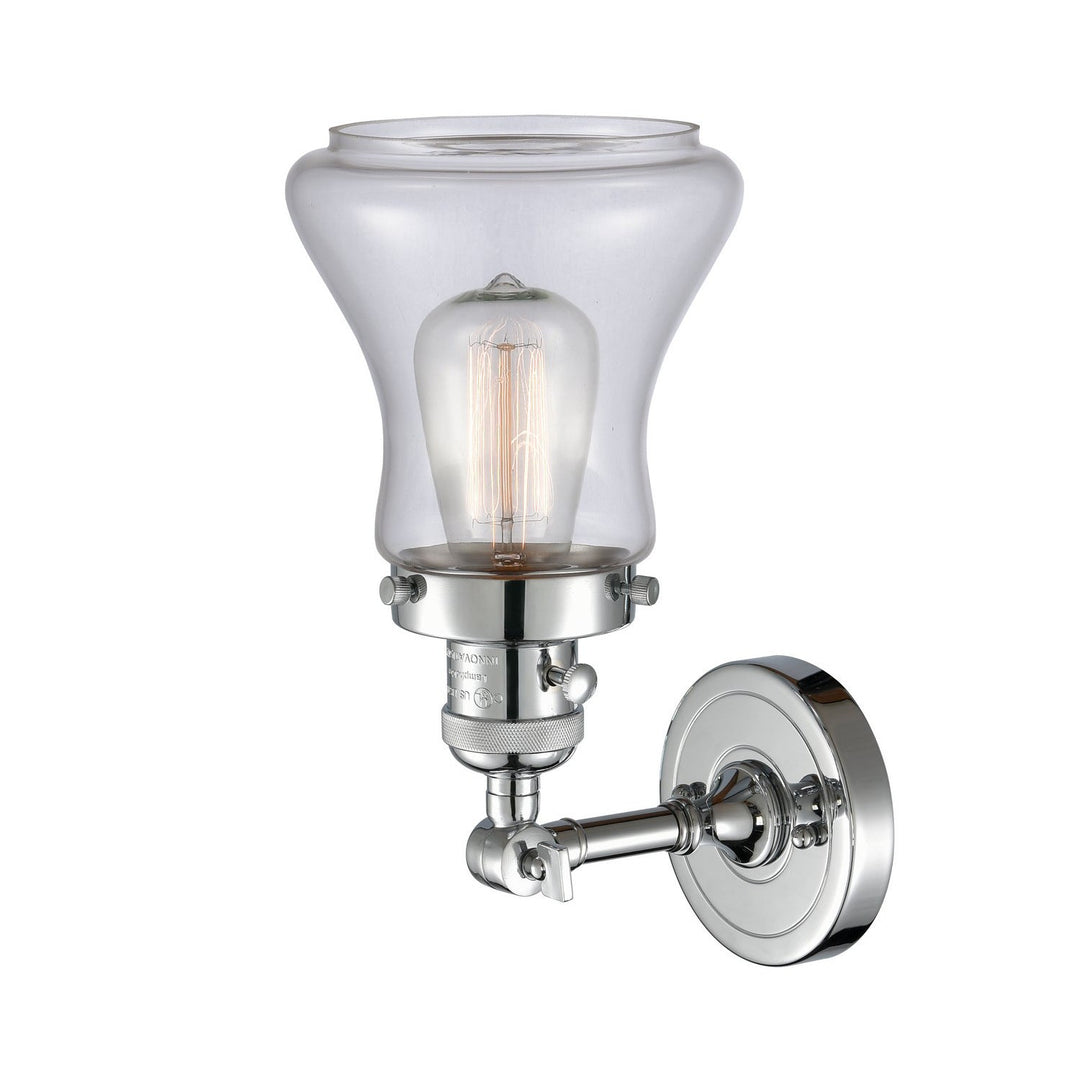 Innovations Franklin Restoration 203SW-PC-G192 Wall Sconce Light - Polished Chrome