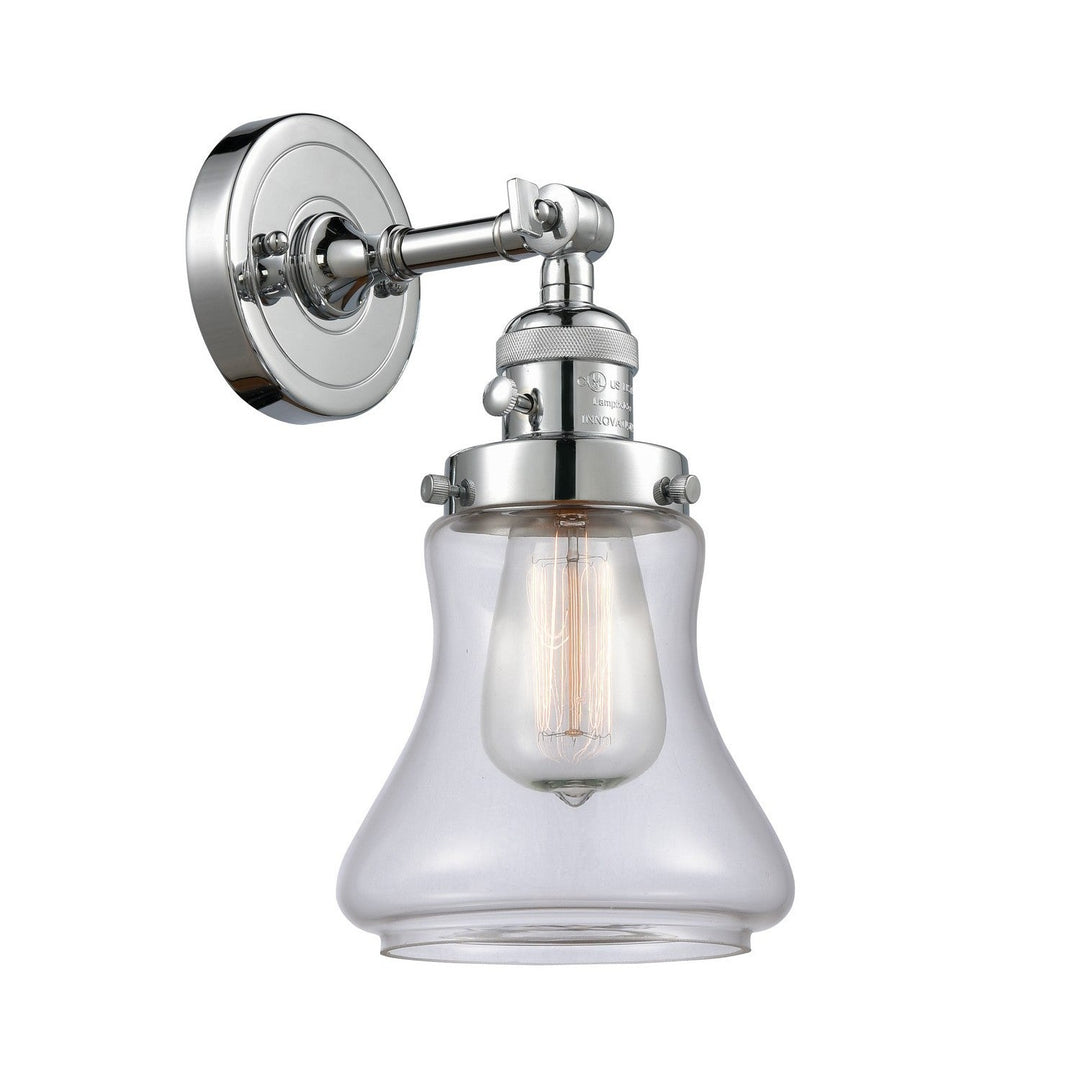 Innovations Franklin Restoration 203SW-PC-G192-LED Wall Sconce Light - Polished Chrome