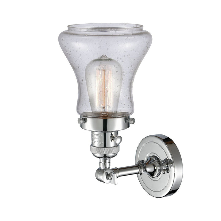 Innovations Franklin Restoration 203SW-PC-G194 Wall Sconce Light - Polished Chrome