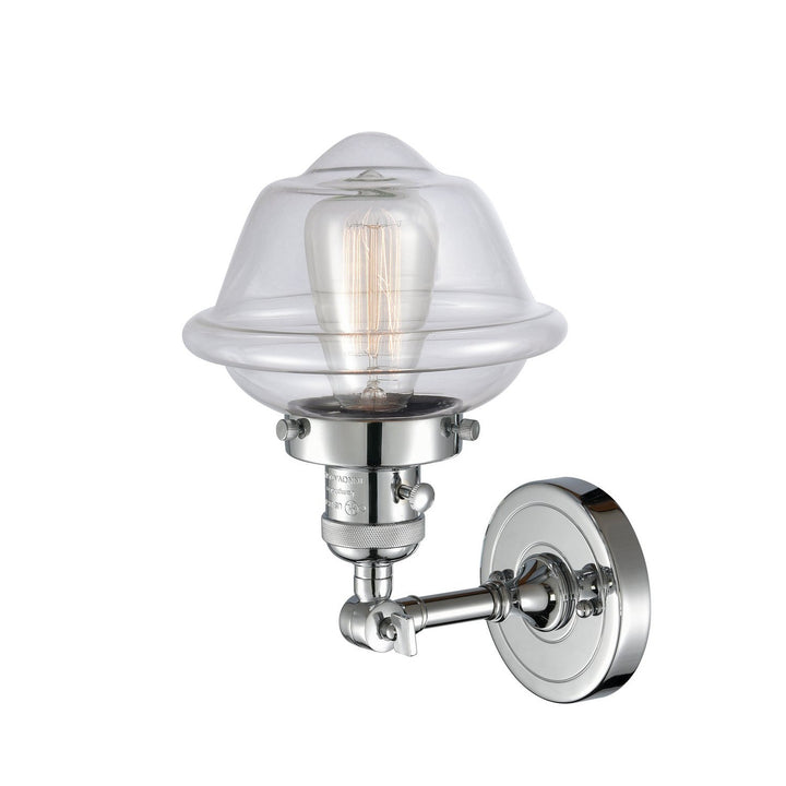 Innovations Franklin Restoration 203SW-PC-G532 Wall Sconce Light - Polished Chrome