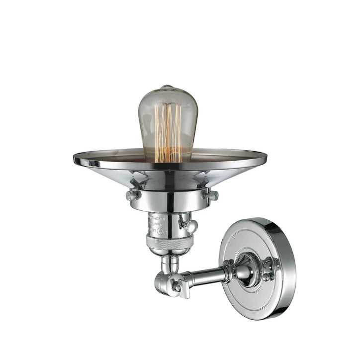 Innovations Franklin Restoration 203SW-PC-M7 Wall Sconce Light - Polished Chrome