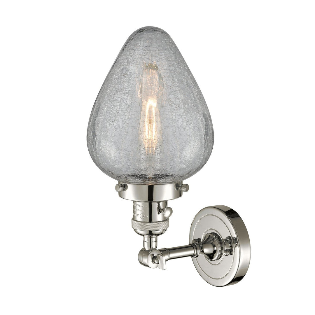 Innovations Franklin Restoration 203SW-PN-G165 Wall Sconce Light - Polished Nickel