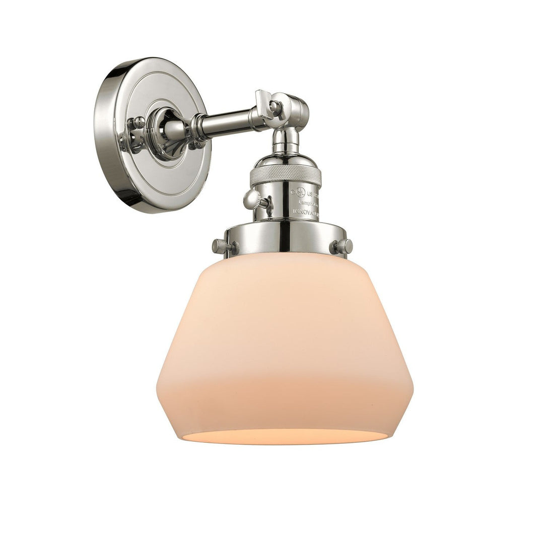 Innovations Franklin Restoration 203SW-PN-G171-LED Wall Sconce Light - Polished Nickel