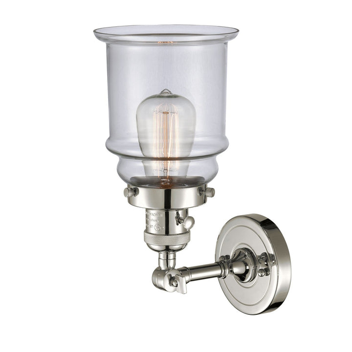 Innovations Franklin Restoration 203SW-PN-G182 Wall Sconce Light - Polished Nickel