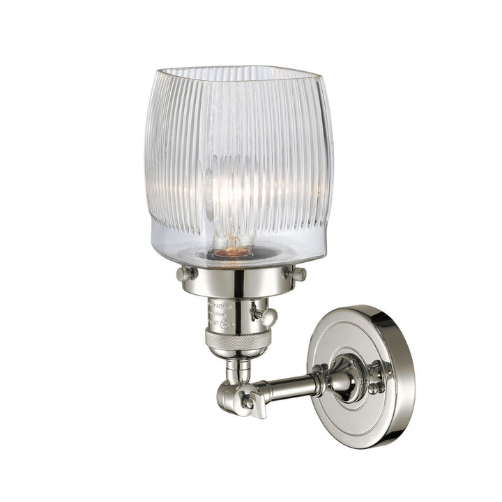 Innovations Franklin Restoration 203SW-PN-G302 Wall Sconce Light - Polished Nickel