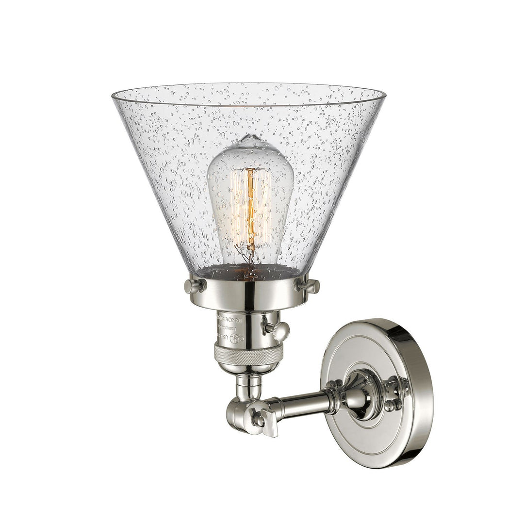 Innovations Franklin Restoration 203SW-PN-G44 Wall Sconce Light - Polished Nickel