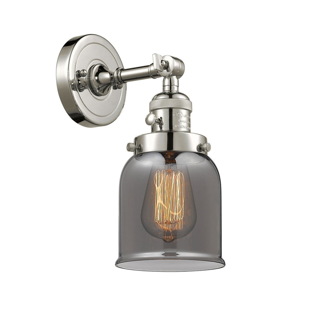Innovations Franklin Restoration 203SW-PN-G53-LED Wall Sconce Light - Polished Nickel