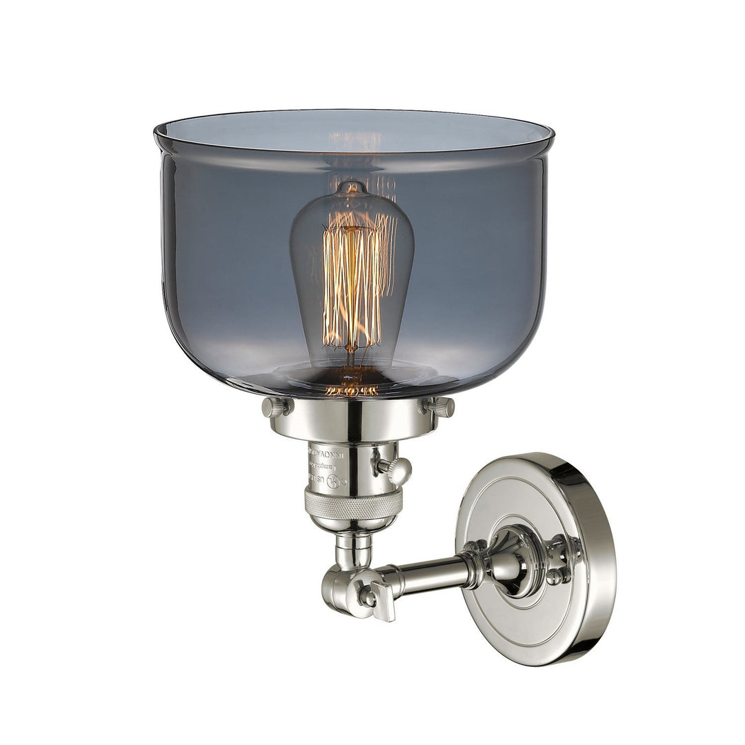 Innovations Franklin Restoration 203SW-PN-G73 Wall Sconce Light - Polished Nickel