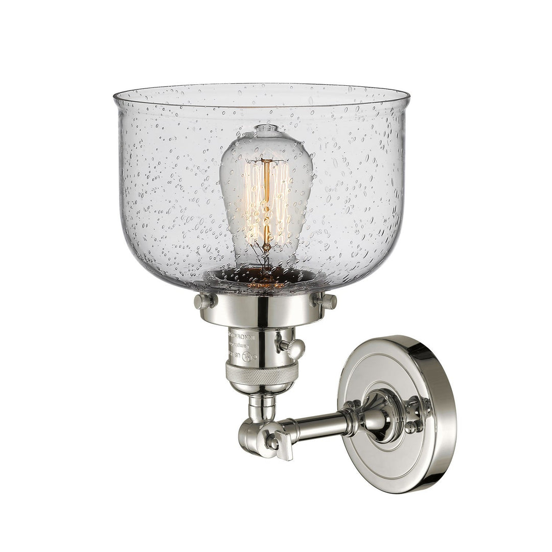 Innovations Franklin Restoration 203SW-PN-G74 Wall Sconce Light - Polished Nickel