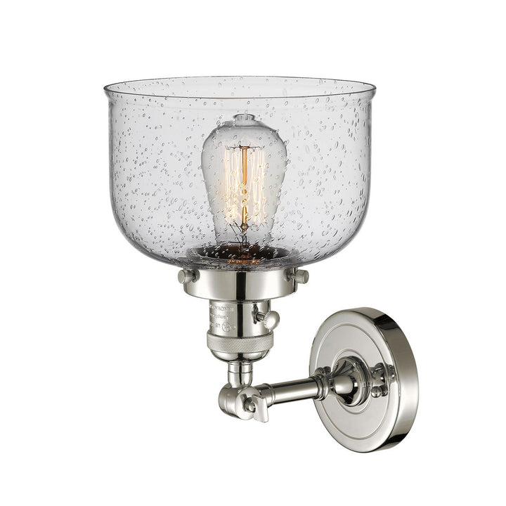 Innovations Franklin Restoration 203SW-PN-G74 Wall Sconce Light - Polished Nickel