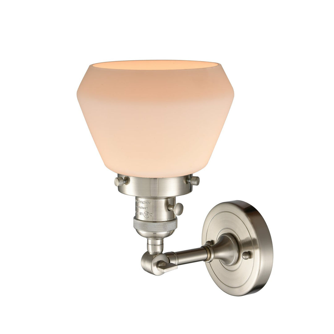 Innovations Franklin Restoration 203SW-SN-G171 Wall Sconce Light - Brushed Satin Nickel
