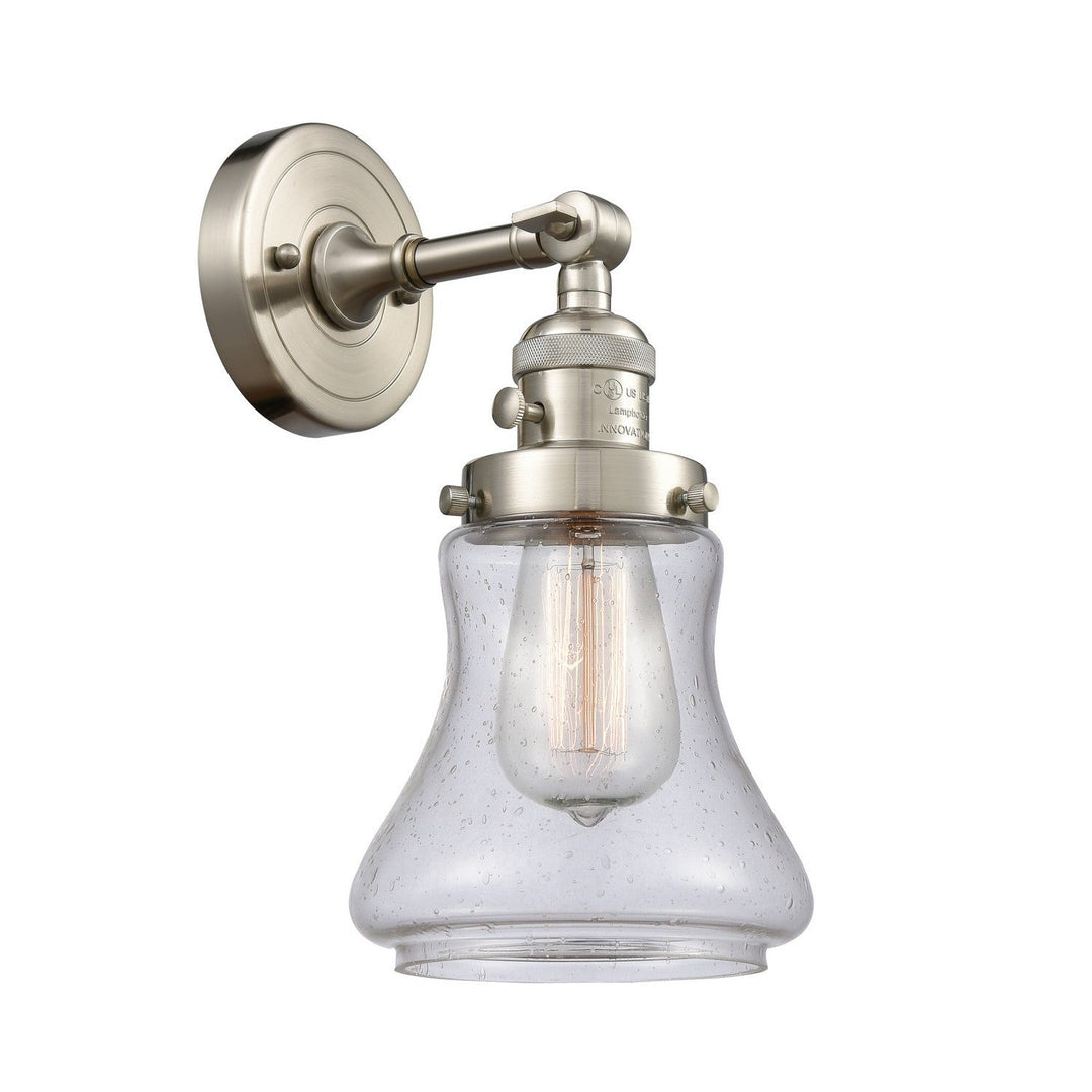 Innovations Franklin Restoration 203SW-SN-G194-LED Wall Sconce Light - Brushed Satin Nickel