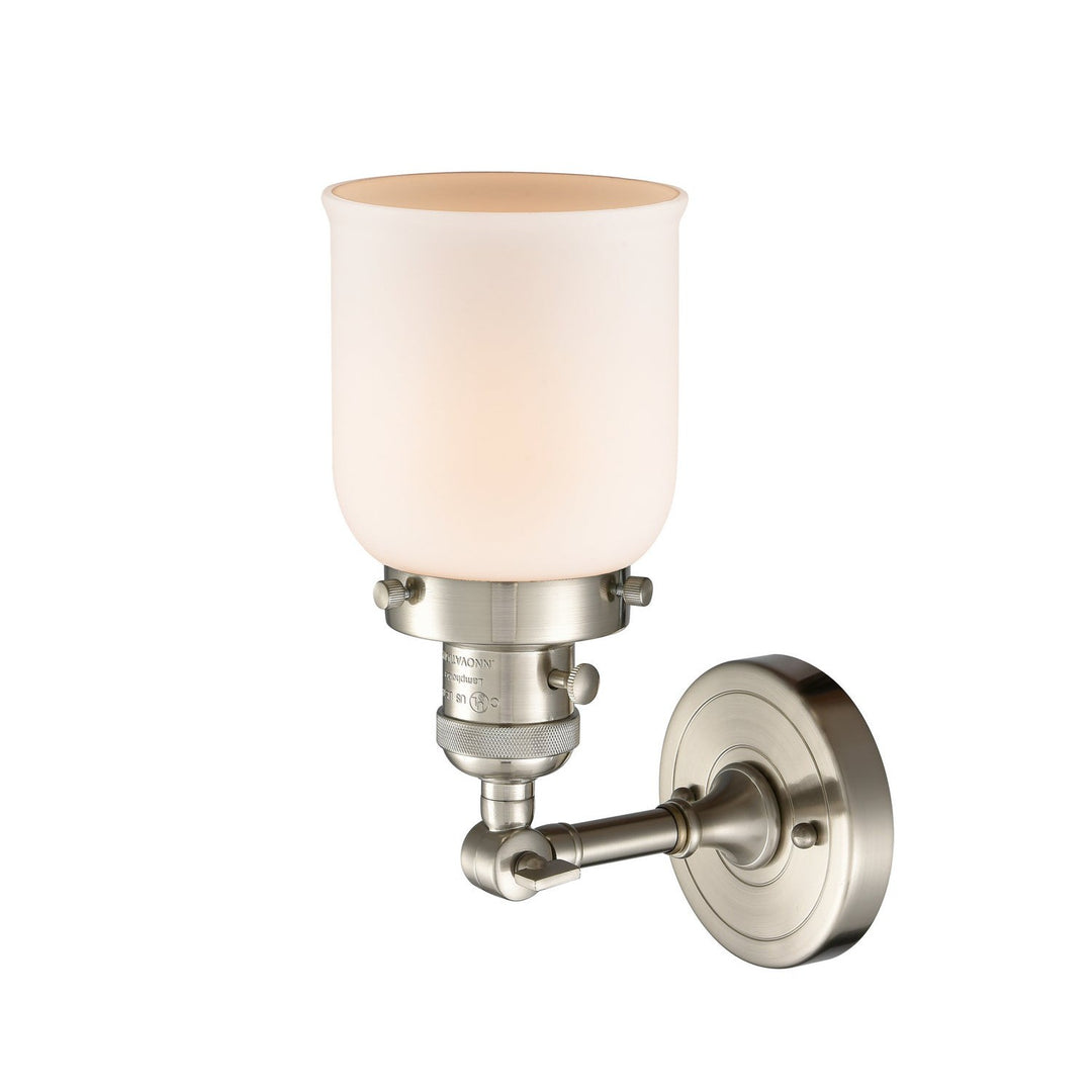 Innovations Franklin Restoration 203SW-SN-G51 Wall Sconce Light - Brushed Satin Nickel