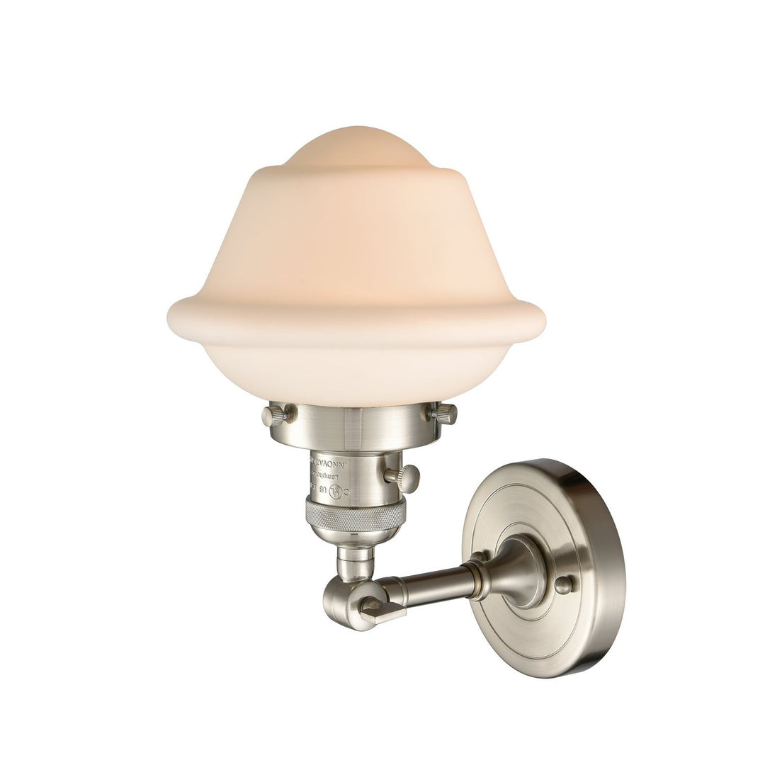 Innovations Franklin Restoration 203SW-SN-G531 Wall Sconce Light - Brushed Satin Nickel