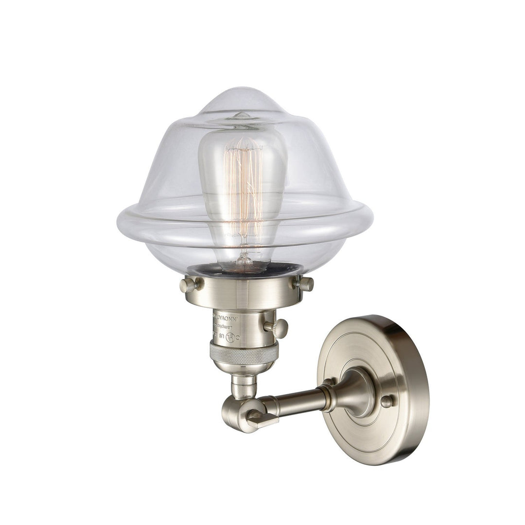 Innovations Franklin Restoration 203SW-SN-G532 Wall Sconce Light - Brushed Satin Nickel