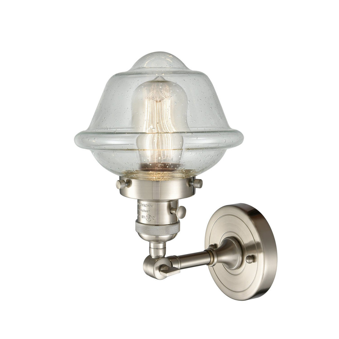Innovations Franklin Restoration 203SW-SN-G534 Wall Sconce Light - Brushed Satin Nickel