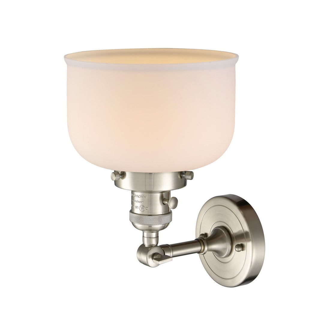 Innovations Franklin Restoration 203SW-SN-G71 Wall Sconce Light - Brushed Satin Nickel