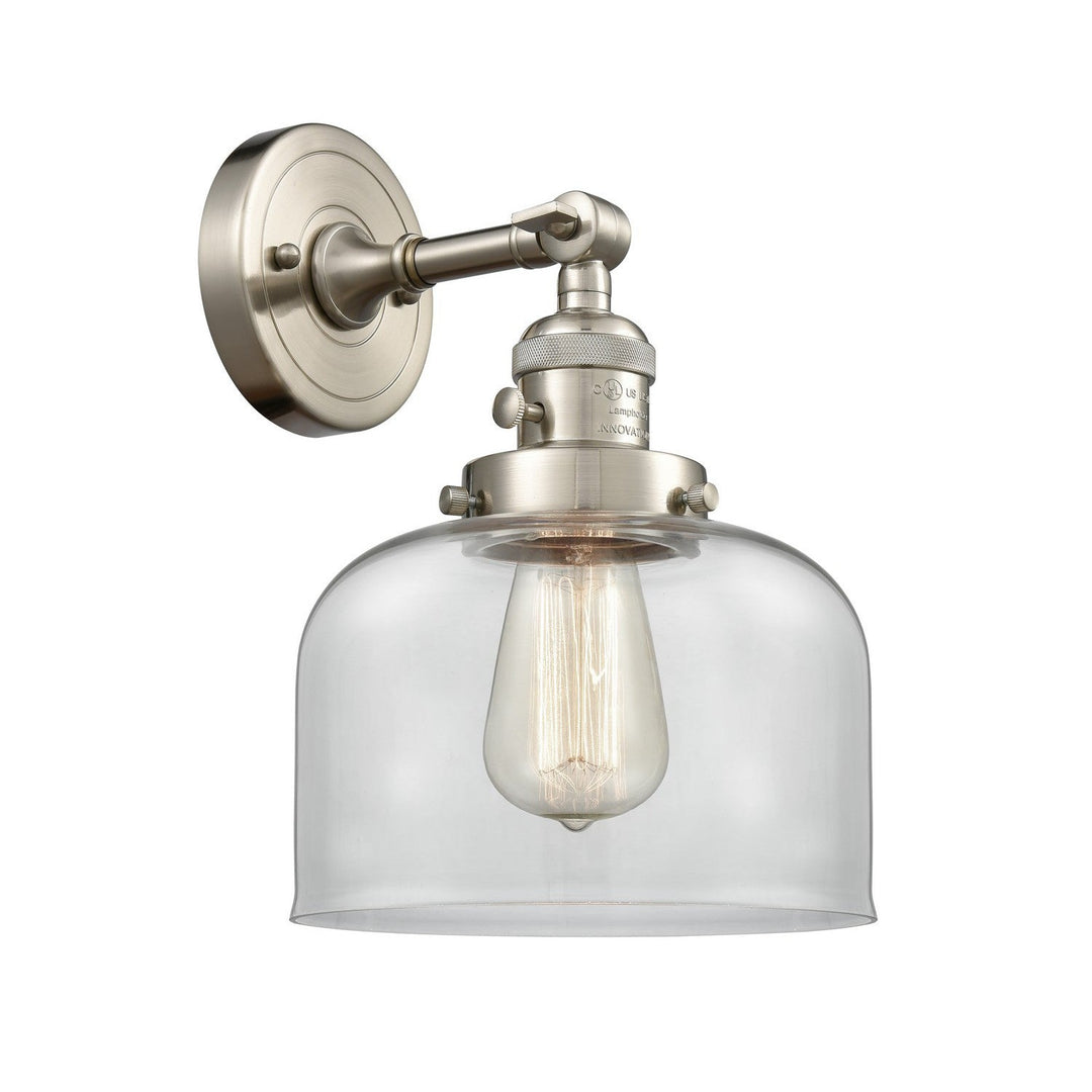 Innovations Franklin Restoration 203SW-SN-G72-LED Wall Sconce Light - Brushed Satin Nickel