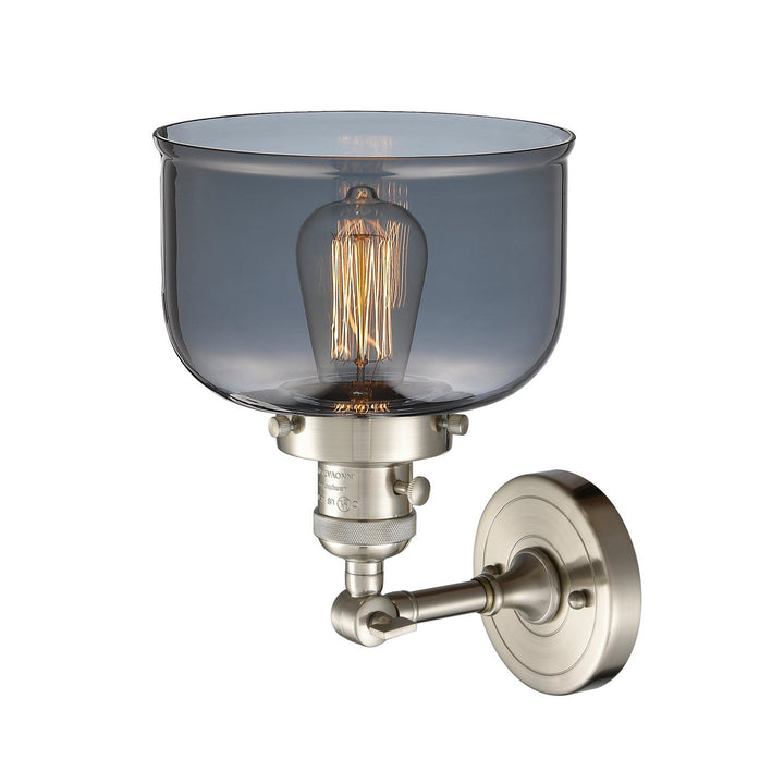 Innovations Franklin Restoration 203SW-SN-G73 Wall Sconce Light - Brushed Satin Nickel