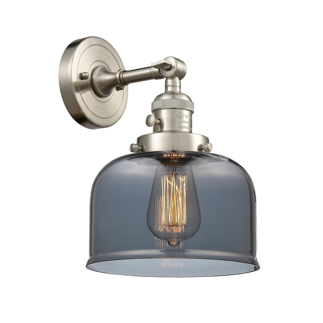 Innovations Franklin Restoration 203SW-SN-G73-LED Wall Sconce Light - Brushed Satin Nickel