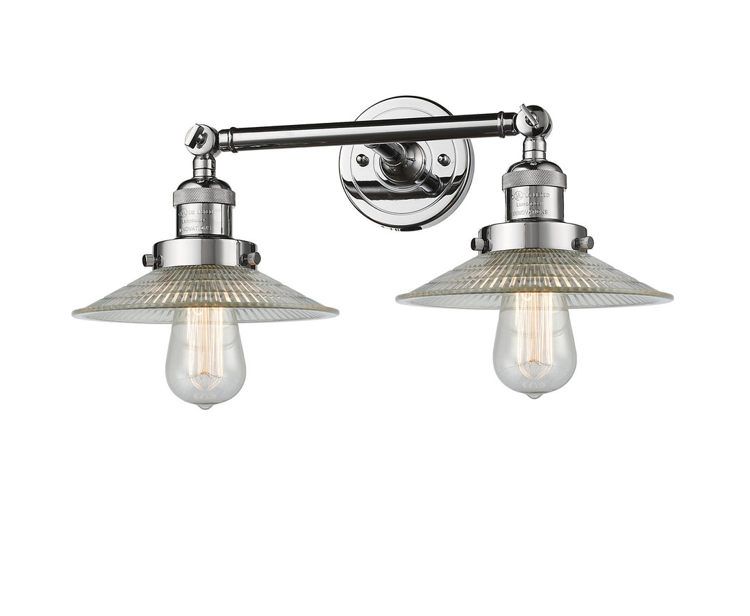 Innovations Franklin Restoration 208L-PC-G2 Bath Vanity Light 9 in. wide - Polished Chrome