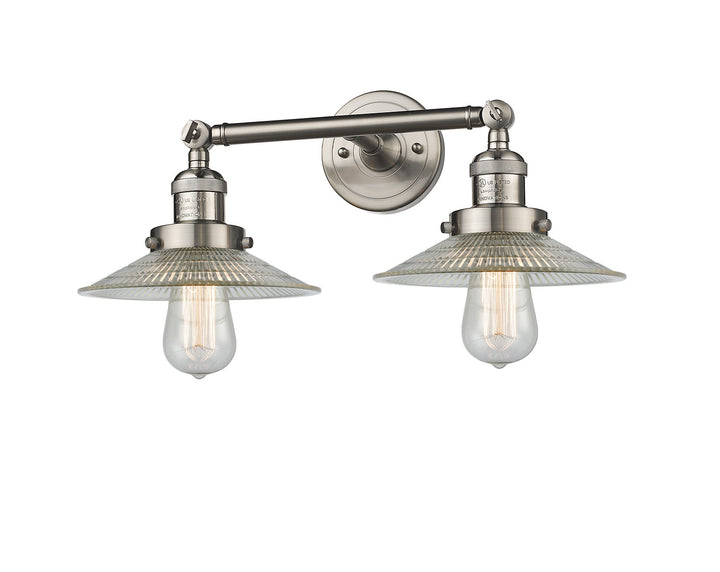 Innovations Franklin Restoration 208L-SN-G2 Bath Vanity Light 9 in. wide - Brushed Satin Nickel