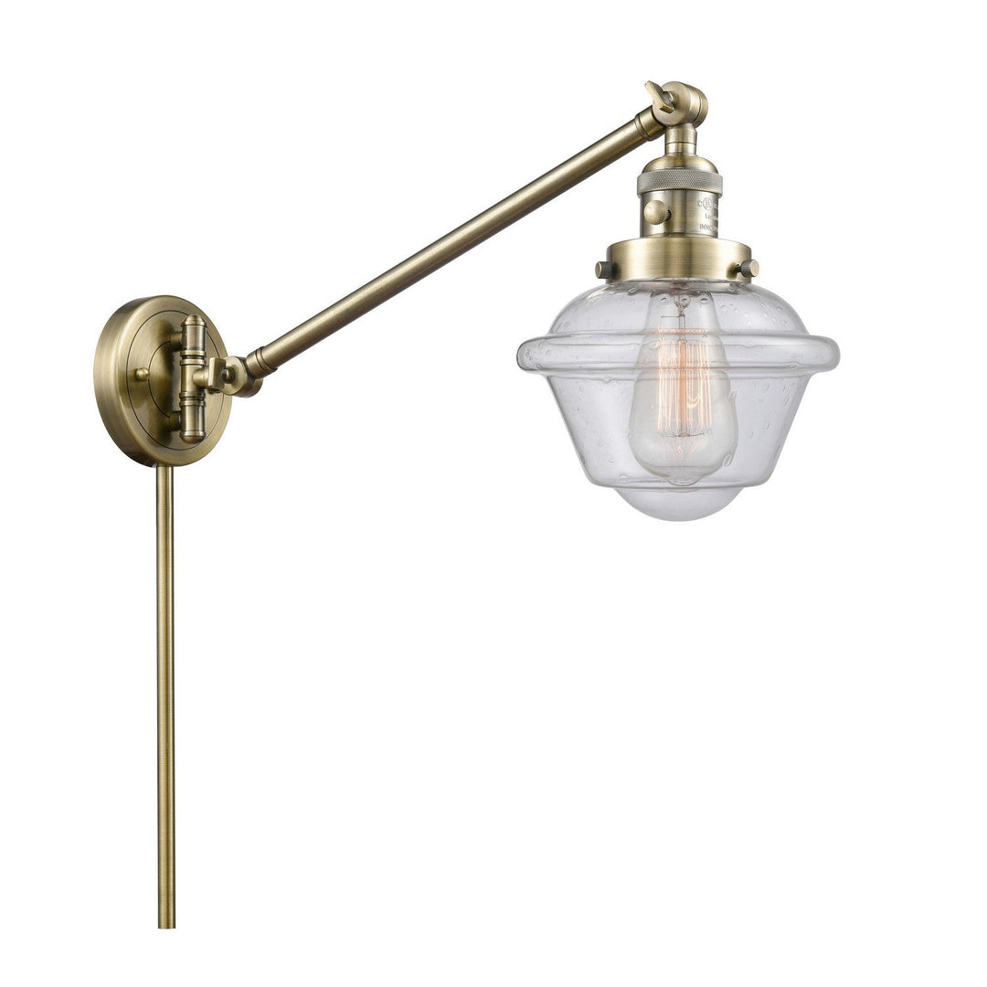 Innovations Franklin Restoration 237-AB-G534-LED Wall Light - Antique Brass