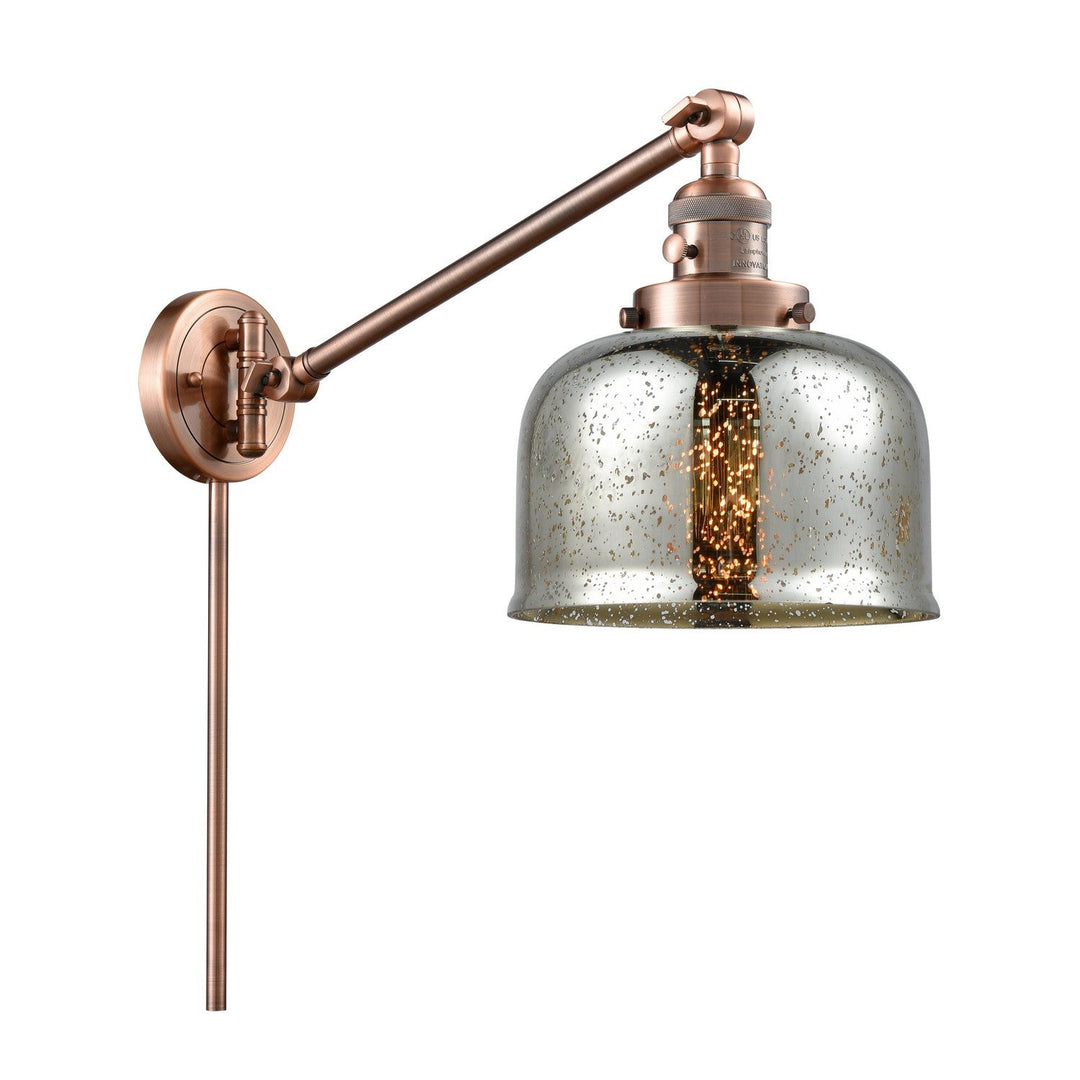 Innovations Franklin Restoration 237-AC-G78-LED Wall Light - Antique Copper