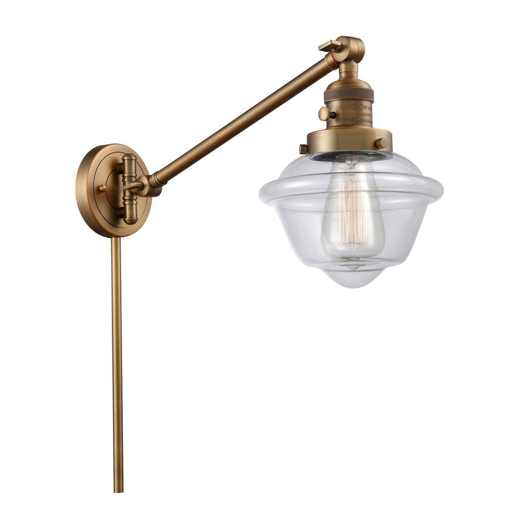 Innovations Franklin Restoration 237-BB-G532-LED Wall Light - Brushed Brass
