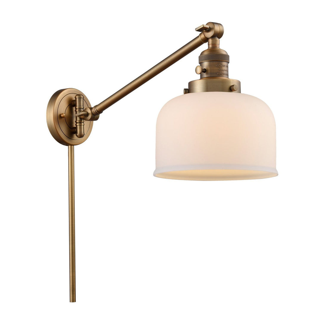 Innovations Franklin Restoration 237-BB-G71-LED Wall Light - Brushed Brass