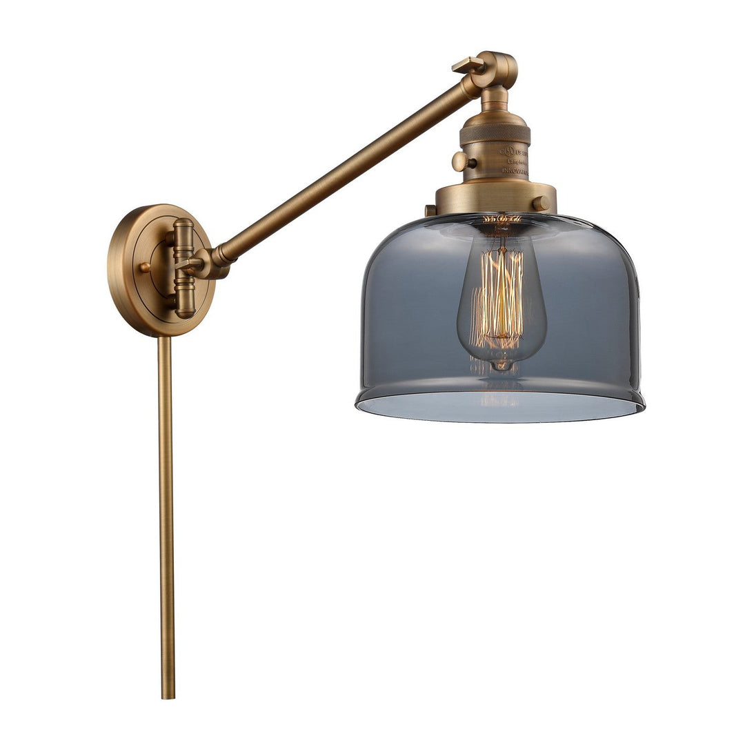 Innovations Franklin Restoration 237-BB-G73-LED Wall Light - Brushed Brass