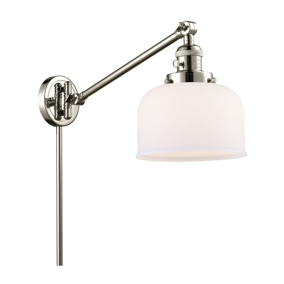 Innovations Franklin Restoration 237-PN-G71-LED Wall Light - Polished Nickel